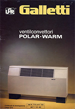 Polar-Warm fan-coil egység