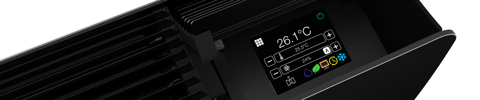 Fan-coil vezérlők, termosztátok